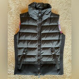 Emilio pucci puffer black vest sz IT 38